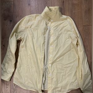 Yellow Button Down